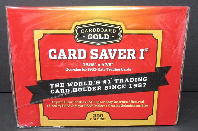 Cardboard Gold Card Saver I Box (200 Count)