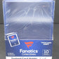 Fanatics Topload Card Holder Pack (3" x 4") (108 Point) (10 Count)