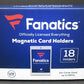 Fanatics Magnetic Card Holders Box (55 Point) (18 Count)