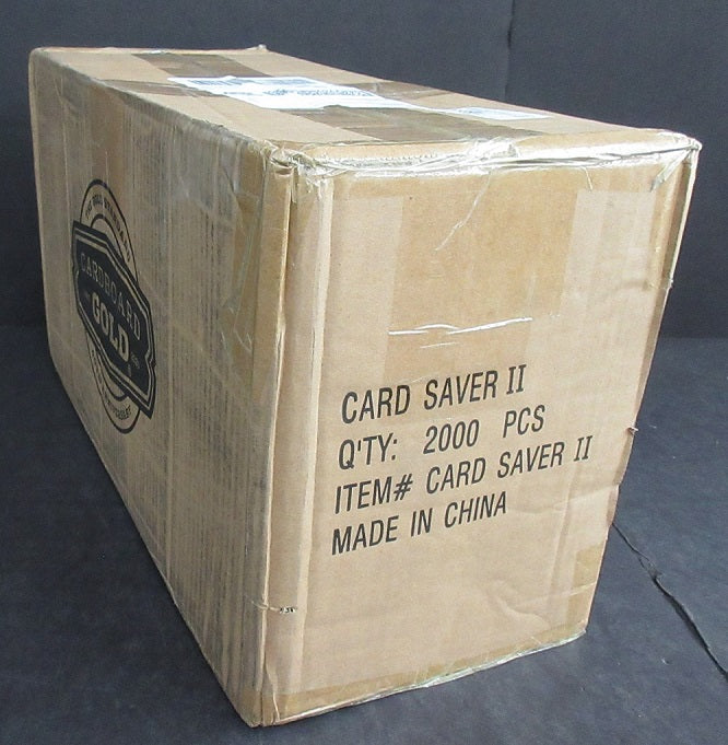 Cardboard Gold Card Saver II Case (10/200 Count)