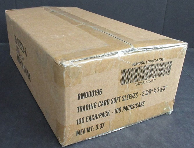 Fanatics Soft Card Sleeve Case (2 Mil) (100/100)
