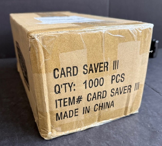 Cardboard Gold Card Saver III Case (20/50)