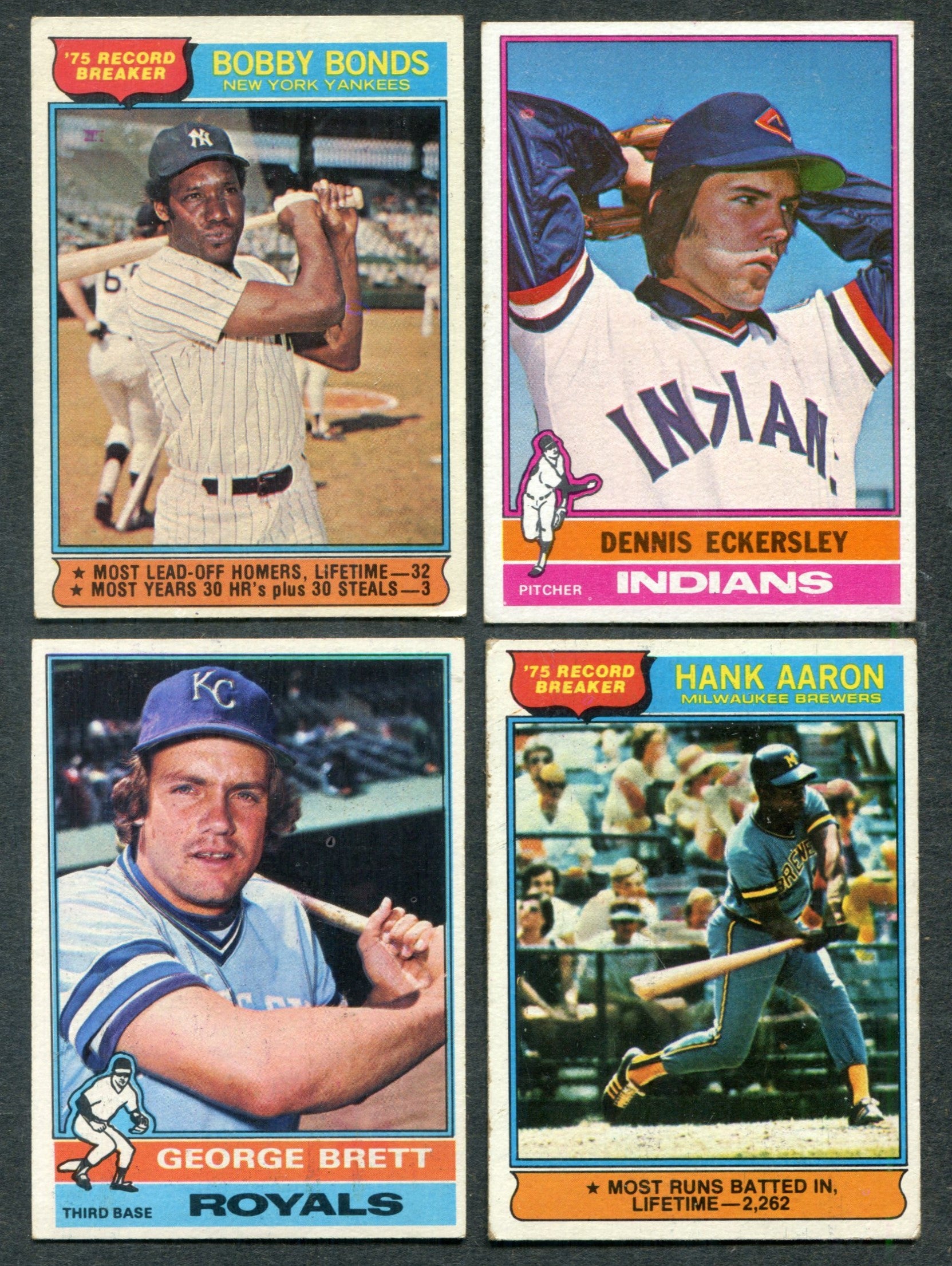 1976 Topps Baseball Complete Set GD VG (660) (25-014)