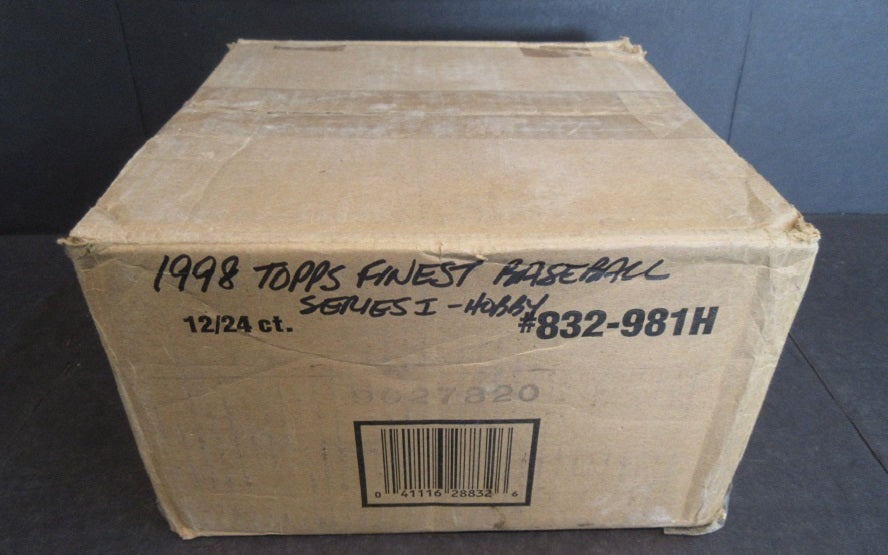 1998 Topps Finest Baseball Series 1 Case (12 Box) (Hobby)