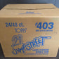 1988 Topps 21 Jump Street Wax Case (24 Box) (X-Out)