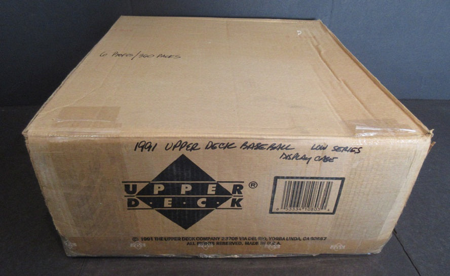 1991 Upper Deck Baseball Low Series Display Case (6 and 360)