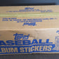 1981 Topps Baseball Album Stickers Case (12 Box)