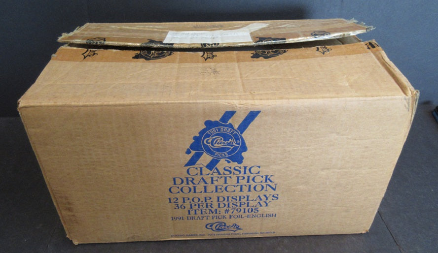 1991 Classic Draft Pick Collection Case (12 Box)
