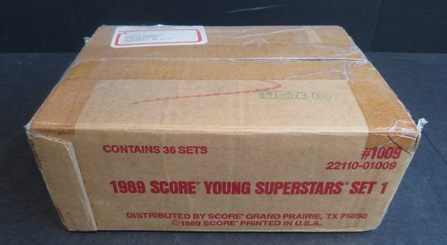 1989 Score Baseball Young Superstars Series 1 Factory Set Case (36 Sets)