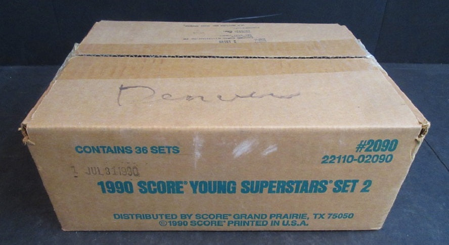 1990 Score Baseball Young Superstars Series 2 Factory Set Case (36 Sets)