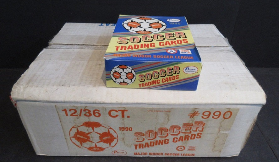 1990 Pacific MISL Indoor Soccer Trading Cards Case (12 Box) (#990)