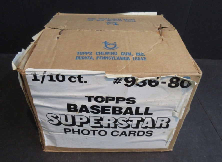 1980 Topps Baseball Superstars Set Case (10 Sets)