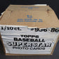 1980 Topps Baseball Superstars Set Case (10 Sets)