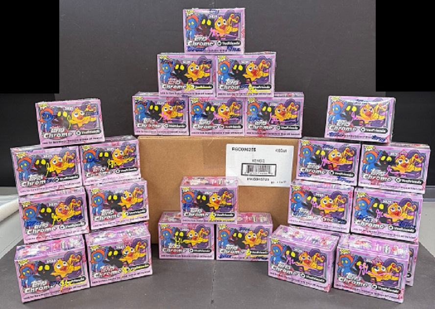 2025 Topps Chrome Vee Friends Blaster Box (8/4) (Signed by Gary V)