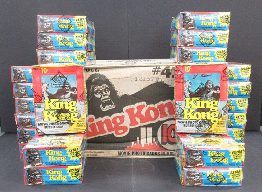 1976 Topps King Kong Wax Case (24 Box) (BBCE)