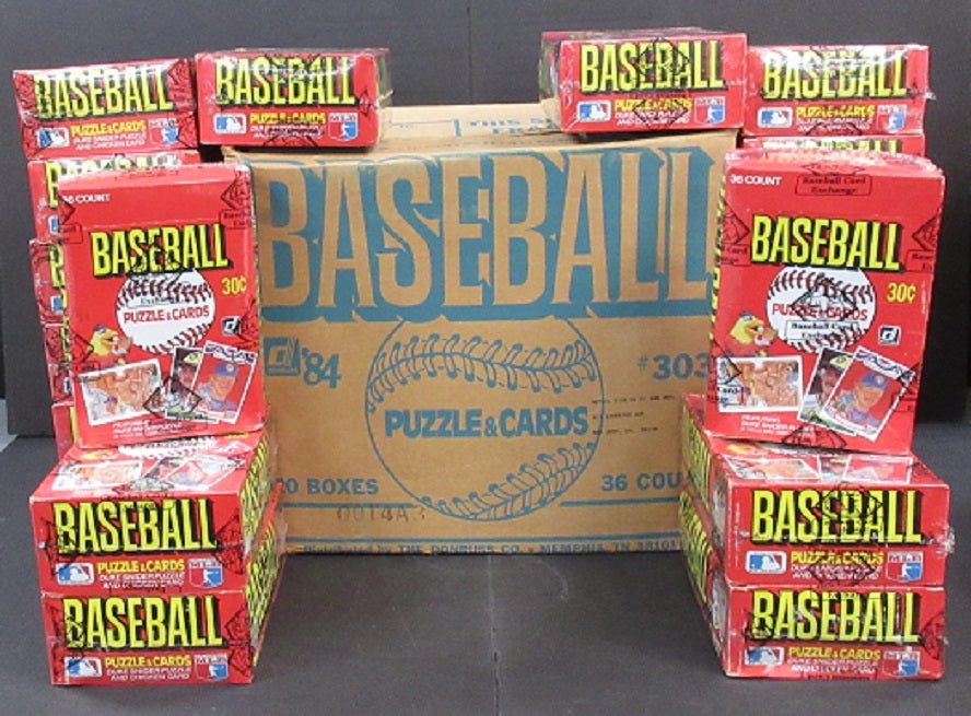 1984 Donruss Baseball Wax Case (20 Box) (BBCE)
