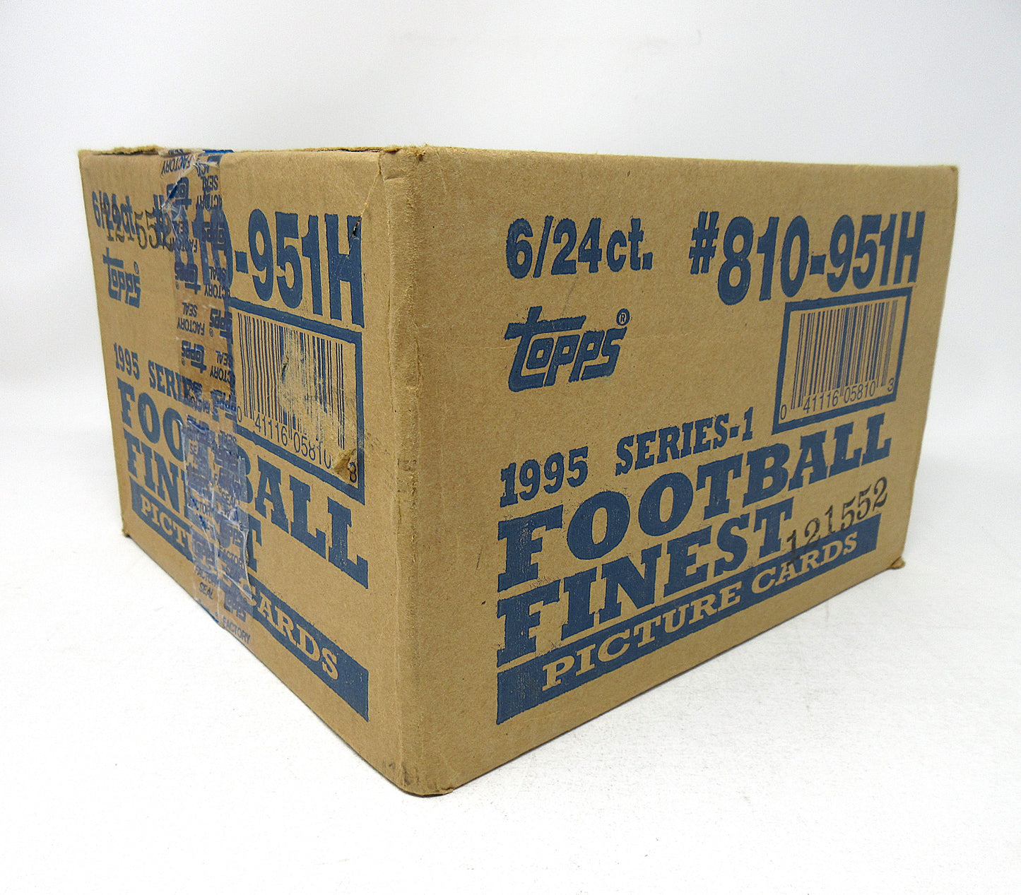 1995 Topps Finest Football Series 1 Case (6 Box)
