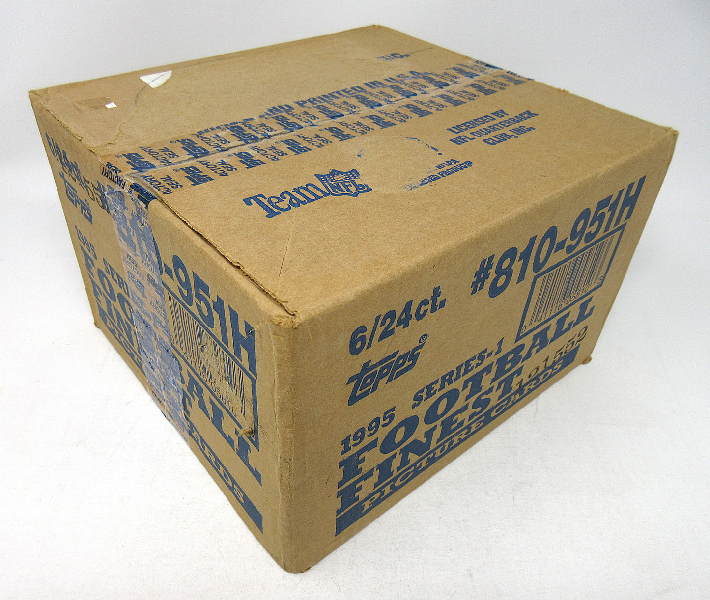 1995 Topps Finest Football Series 1 Case (6 Box)