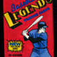 1988 Pacific Legends Baseball Unopened Series 1 Wax Pack (10)