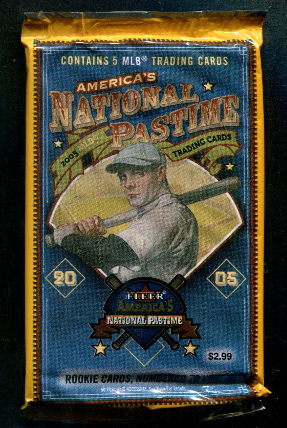 2005 Fleer America's National Pastime Baseball Unopened Pack (Pre-Priced) (5)