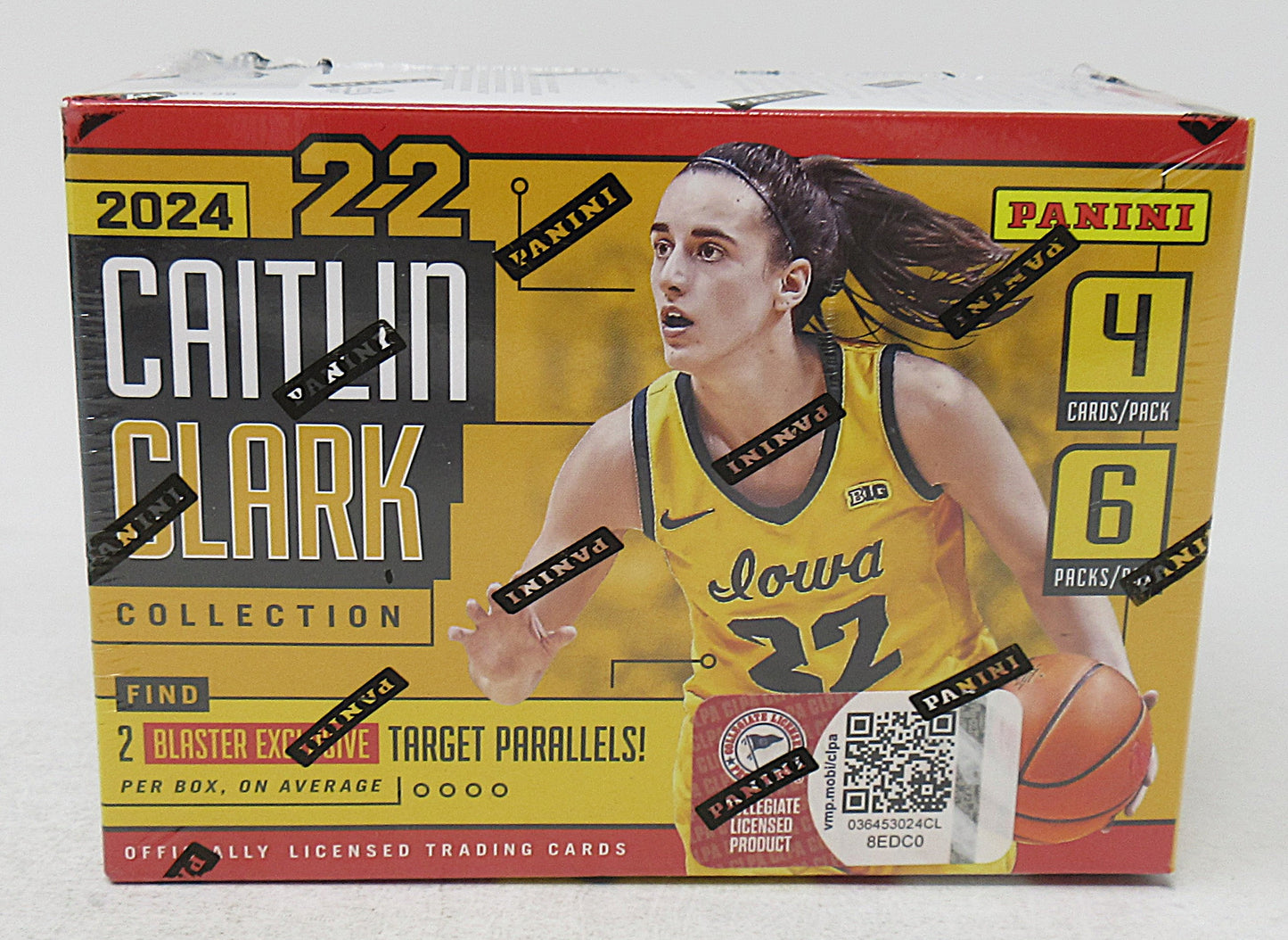 2024 Panini Caitlan Clark Basketball Blaster Box (Target) (6/4)