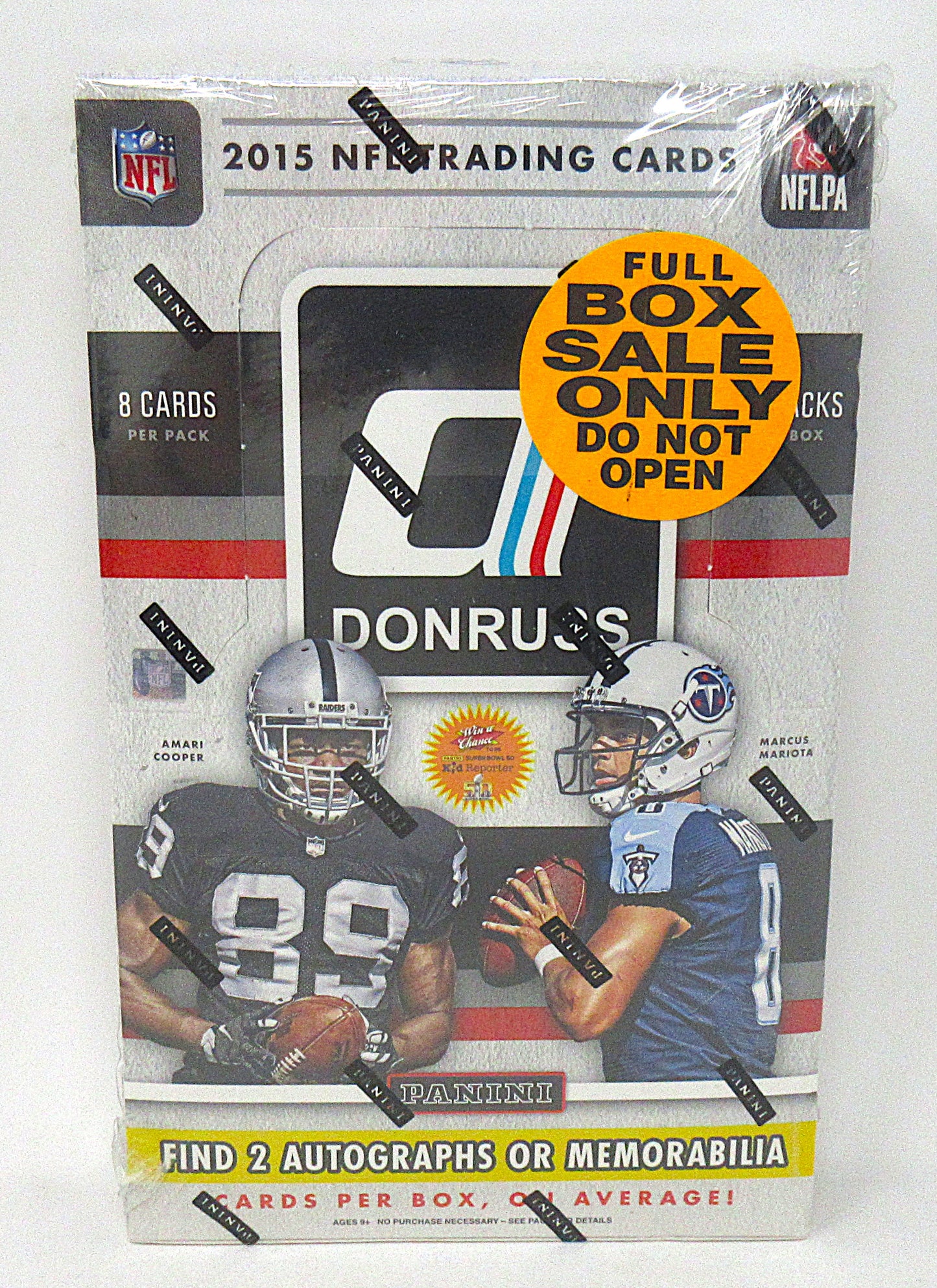 2015 Panini Donruss Preferred Football Box (Retail) (24/8)