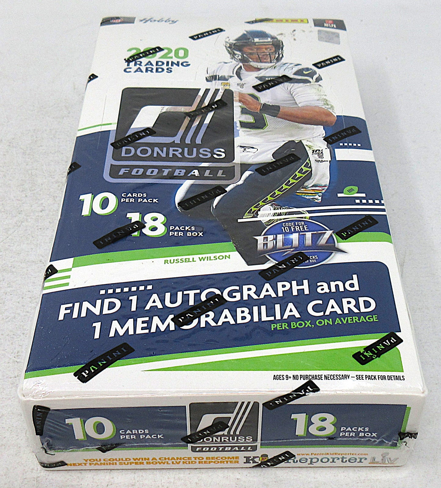 2020 Panini Donruss Football Box (Hobby) (18/10)