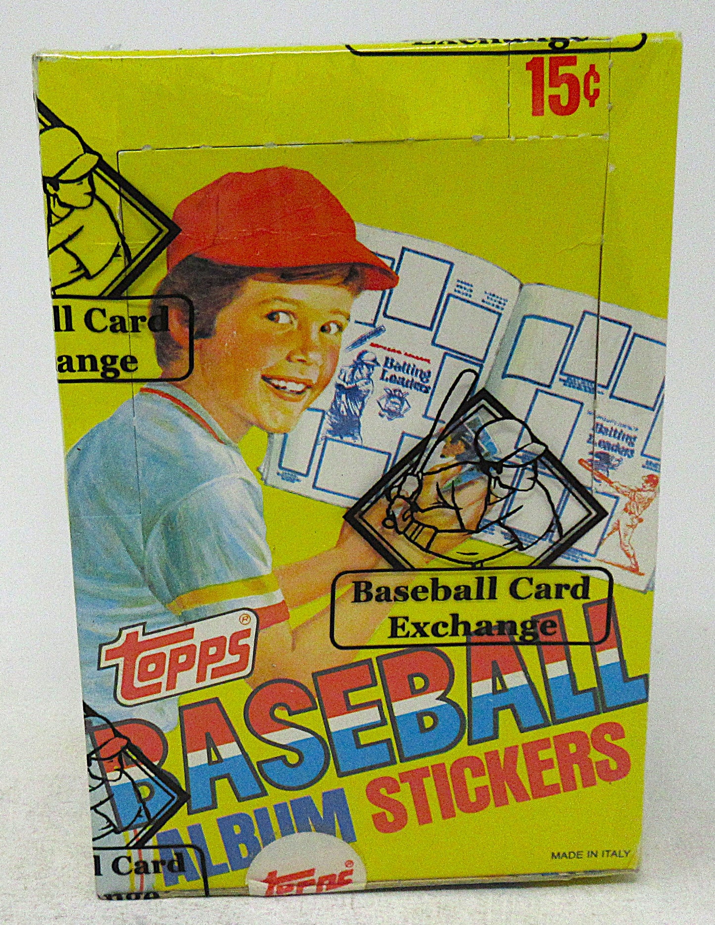1981 Topps Baseball Album Stickers Unopened Box (Tape Intact) (BBCE)