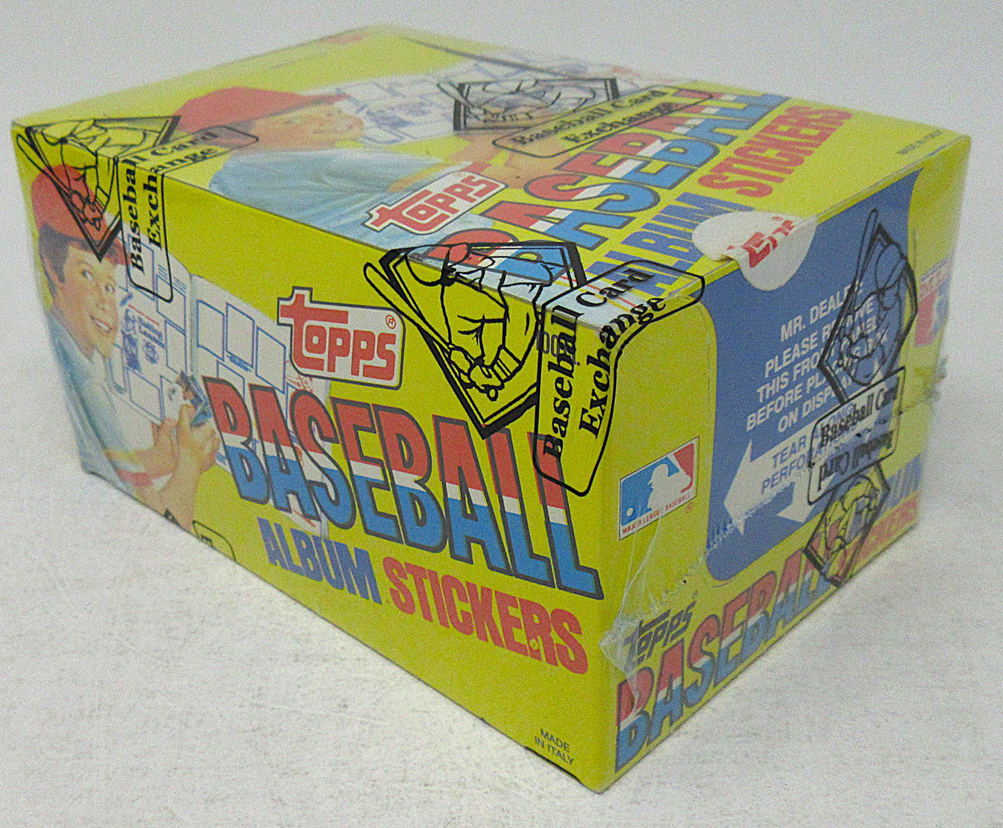 1981 Topps Baseball Album Stickers Unopened Box (Tape Intact) (BBCE)