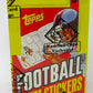 1981 Topps Football Album Stickers Unopened Box (Tape Intact) (BBCE)