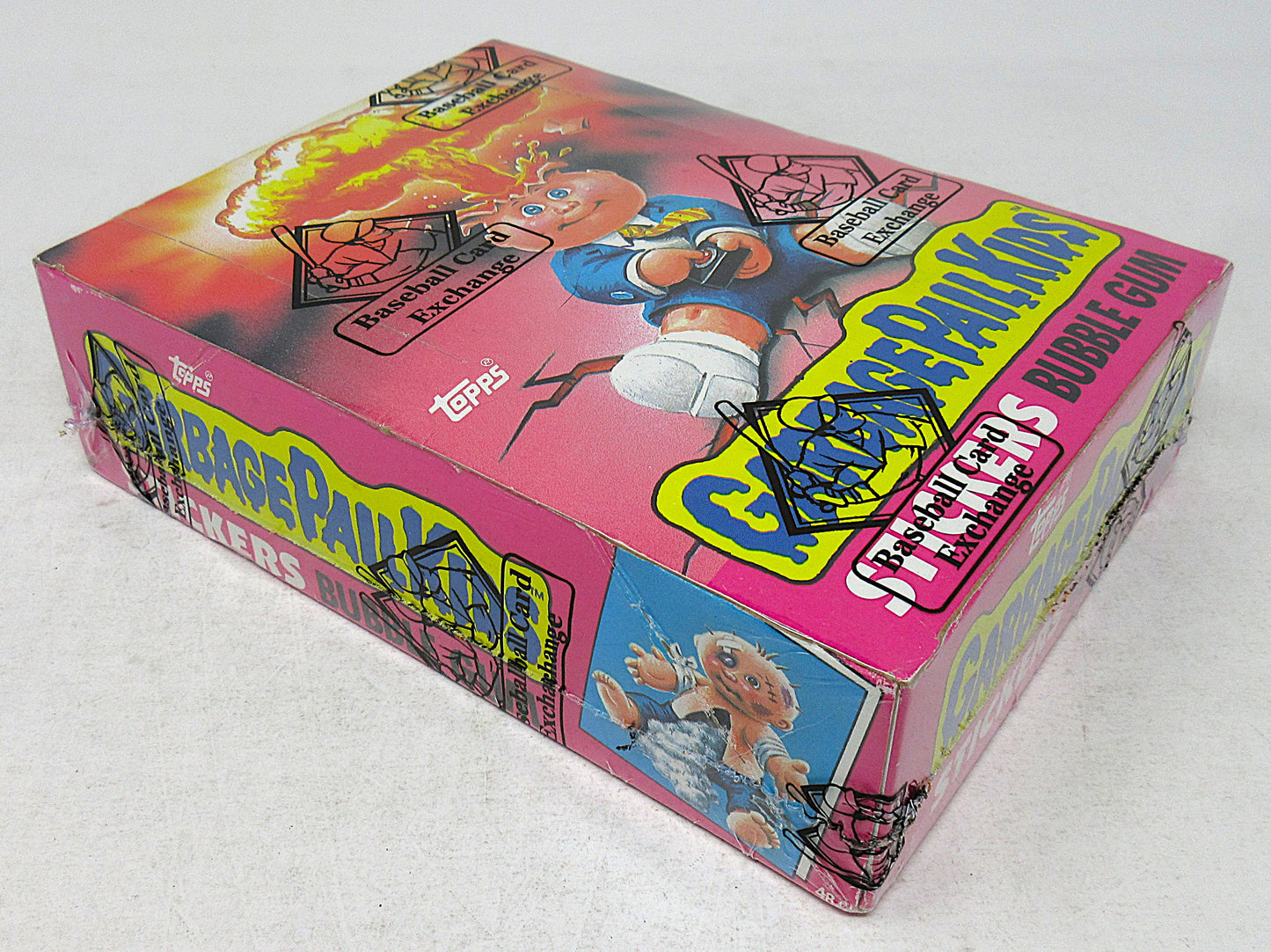 1985 Topps Garbage Pail Kids Unopened Series 1 Wax Box (w/ Price) (BBCE) (X2036)
