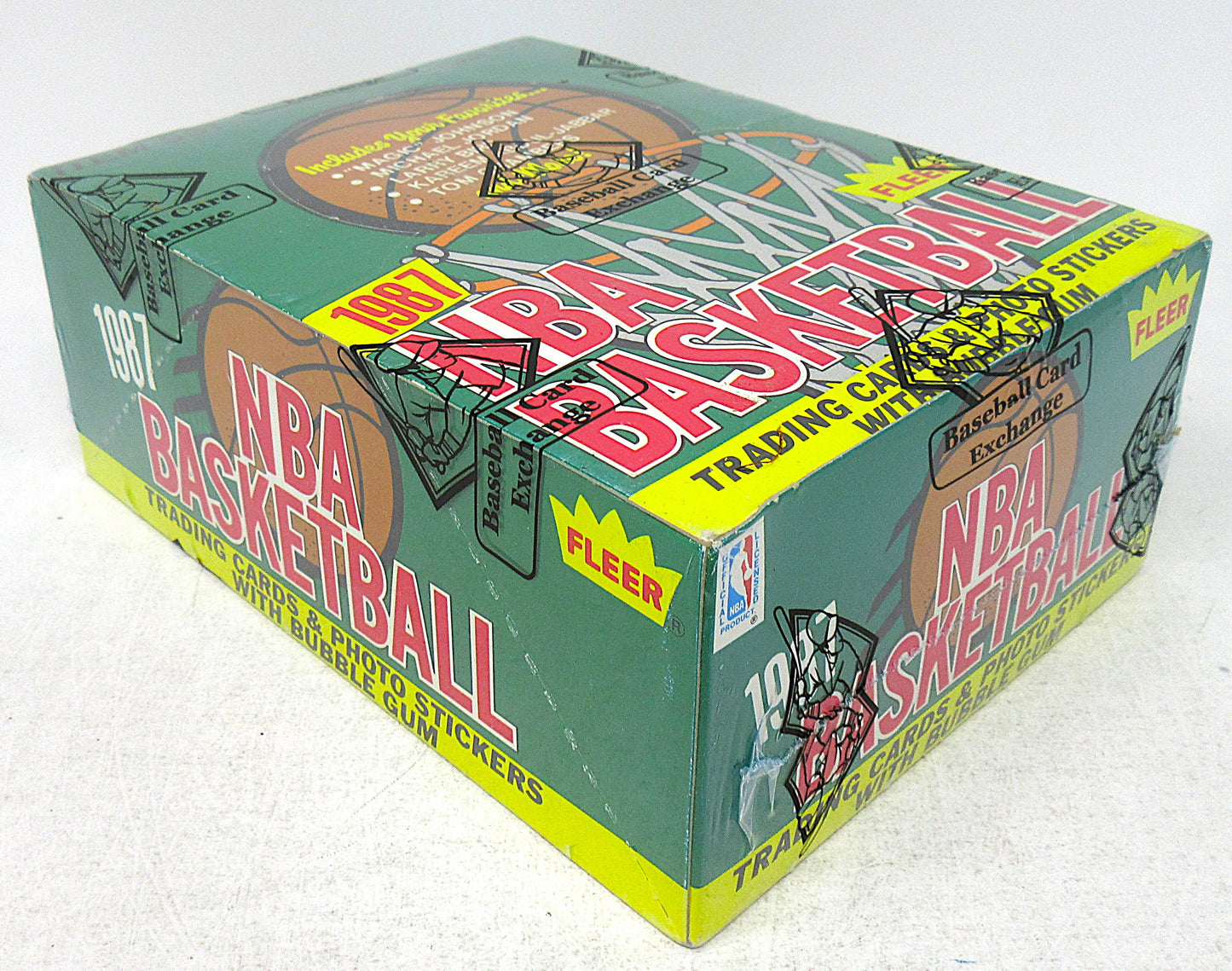 1987/88 Fleer Basketball Unopened Wax Box (BBCE) (X2014)