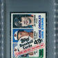1982 Topps Baseball Unopened Cello Pack PSA 8 Cal Ripken Jr. RC Top *7245