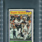 1981 Topps Football Unopened Grocery Cello Pack PSA 9 Walter Payton SA Top *8584