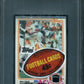 1982 Topps Football Unopened Cello Pack PSA 8 Walter Payton IA Top *8582