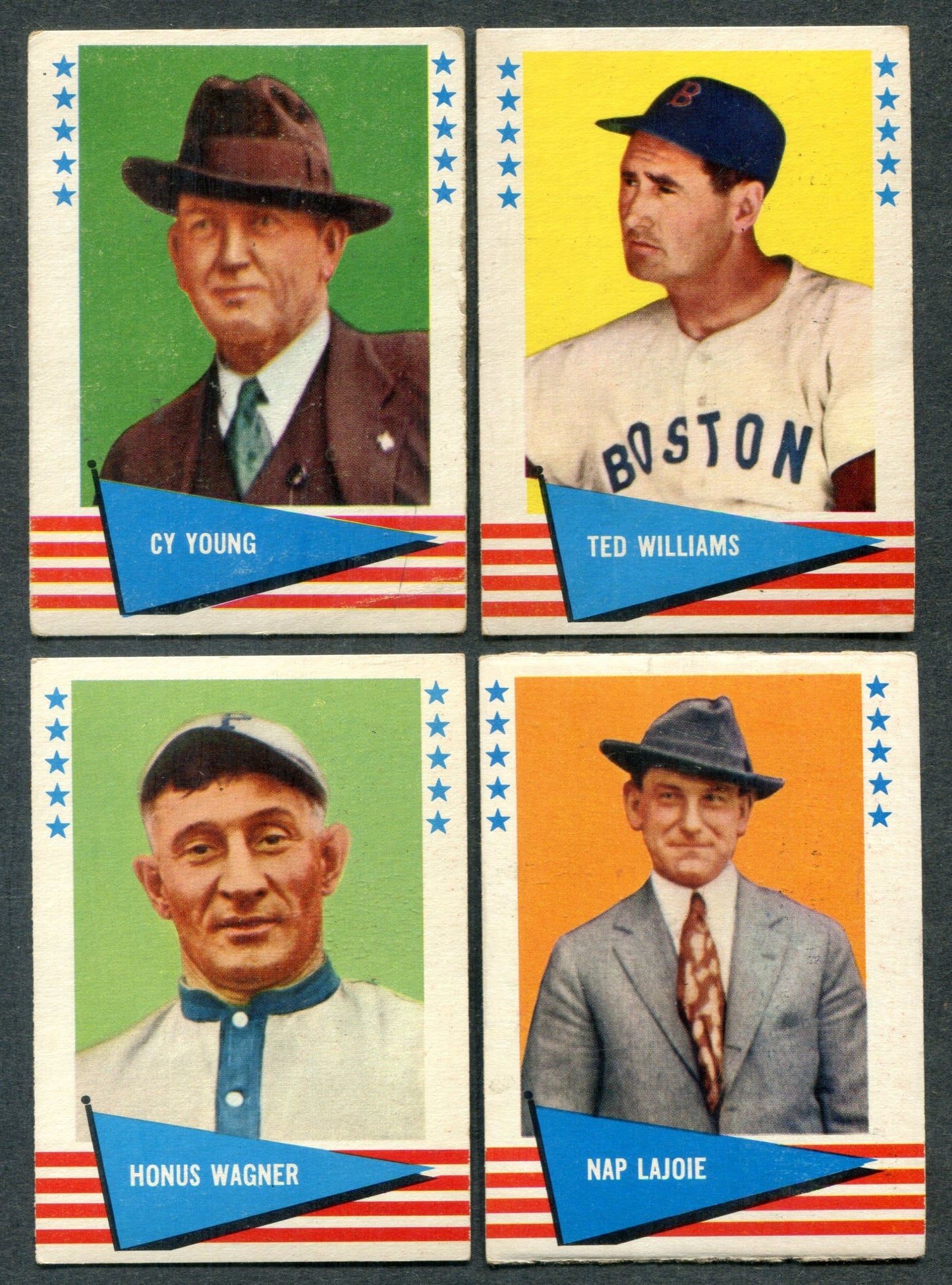 1961 Fleer Baseball Greats Complete Set (154) GD EX/MT (26-024)