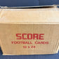 1992 Score Soccer AIC Italian Football Case (12 Box)