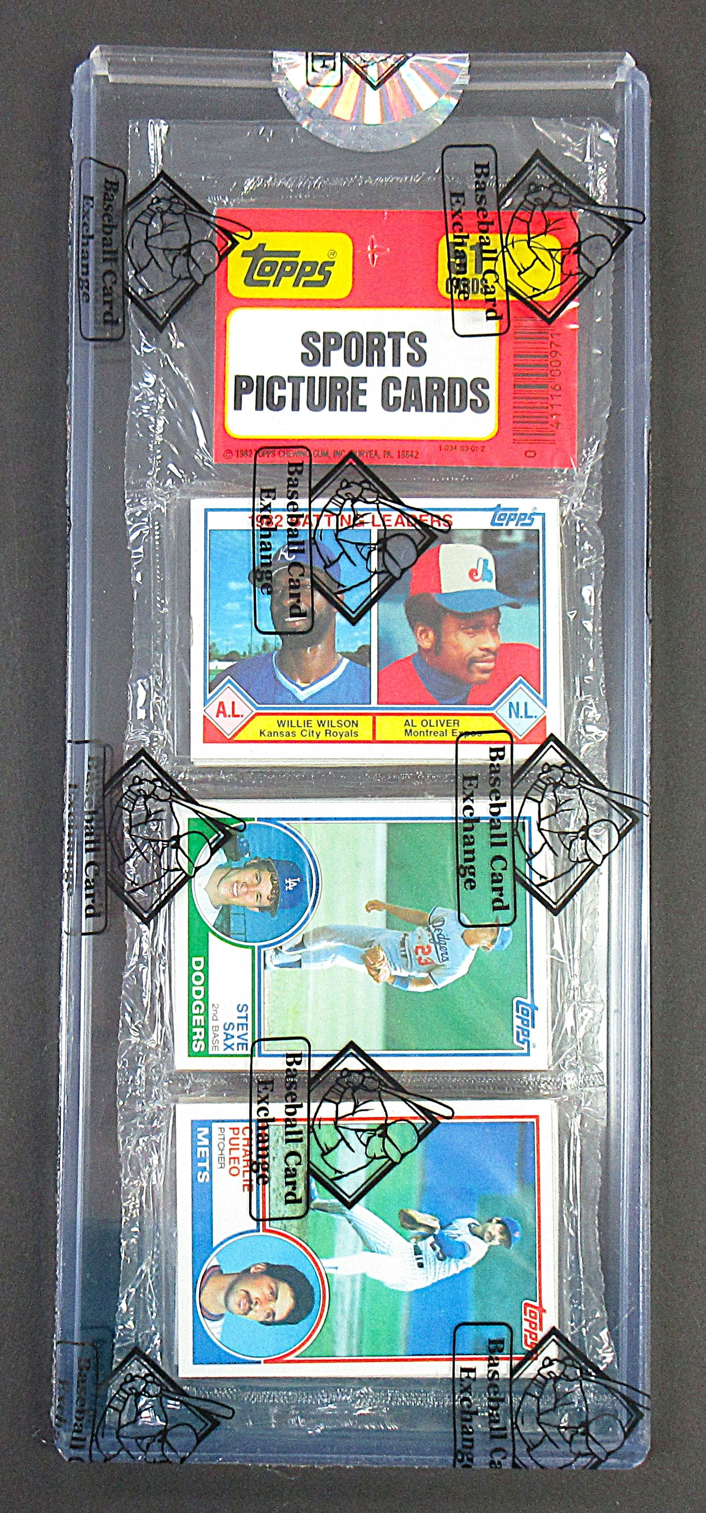 1983 Topps Baseball Unopened Rack Pack (Ryne Sandberg RC Back) (BBCE) (27775)