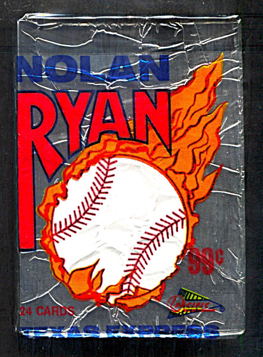 1991 Nolan Ryan Texas Express Unopened Jumbo Pack (Pre-Priced) (24)