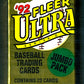 1992 Fleer Ultra Baseball Unopened Series 2 Jumbo Pack (23)