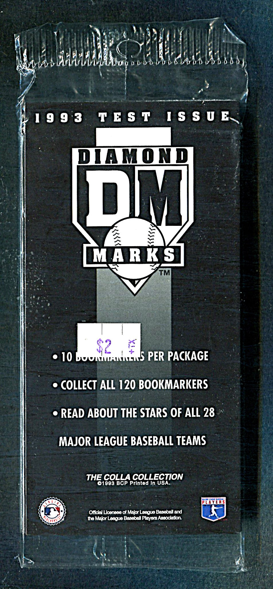 1993 Diamond Marks Baseball Unopened Pack (10)