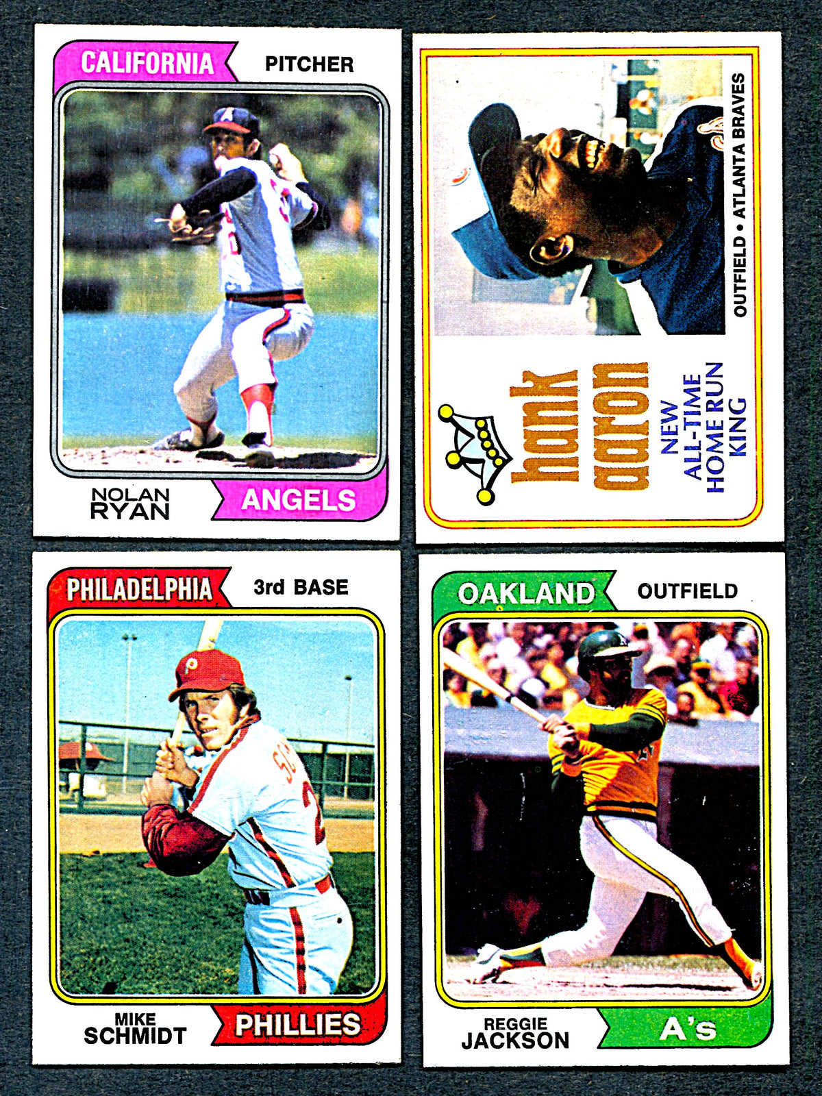 1974 Topps Baseball Complete Set EX (660) (26-038)