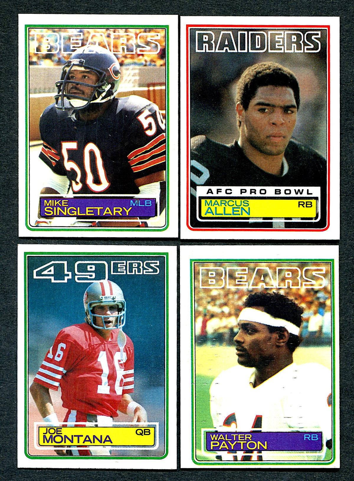 1983 Topps Football Complete Set EX EX/MT (396) (26-061)
