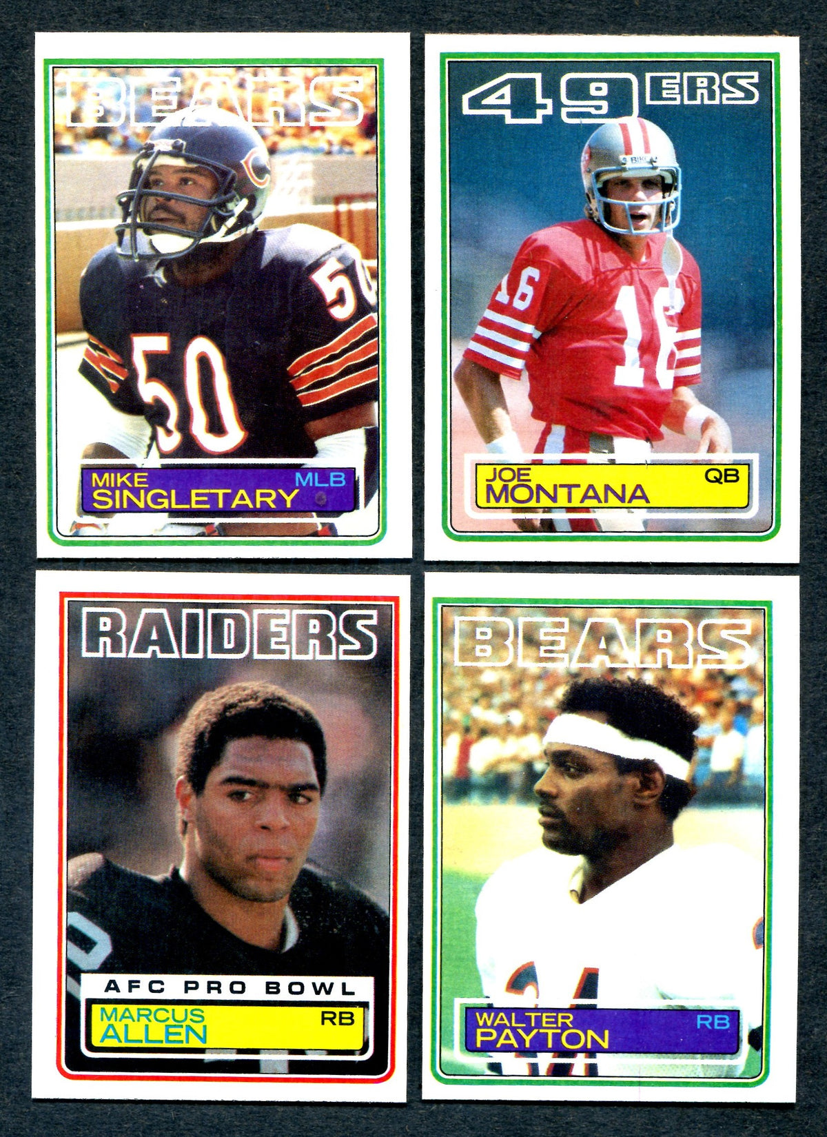 1983 Topps Football Complete Set EX EX/MT (396) (26-062)