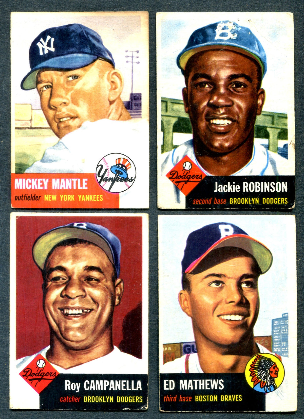 1953 Topps Baseball Near Set Poor Good (273/274) (26-066)