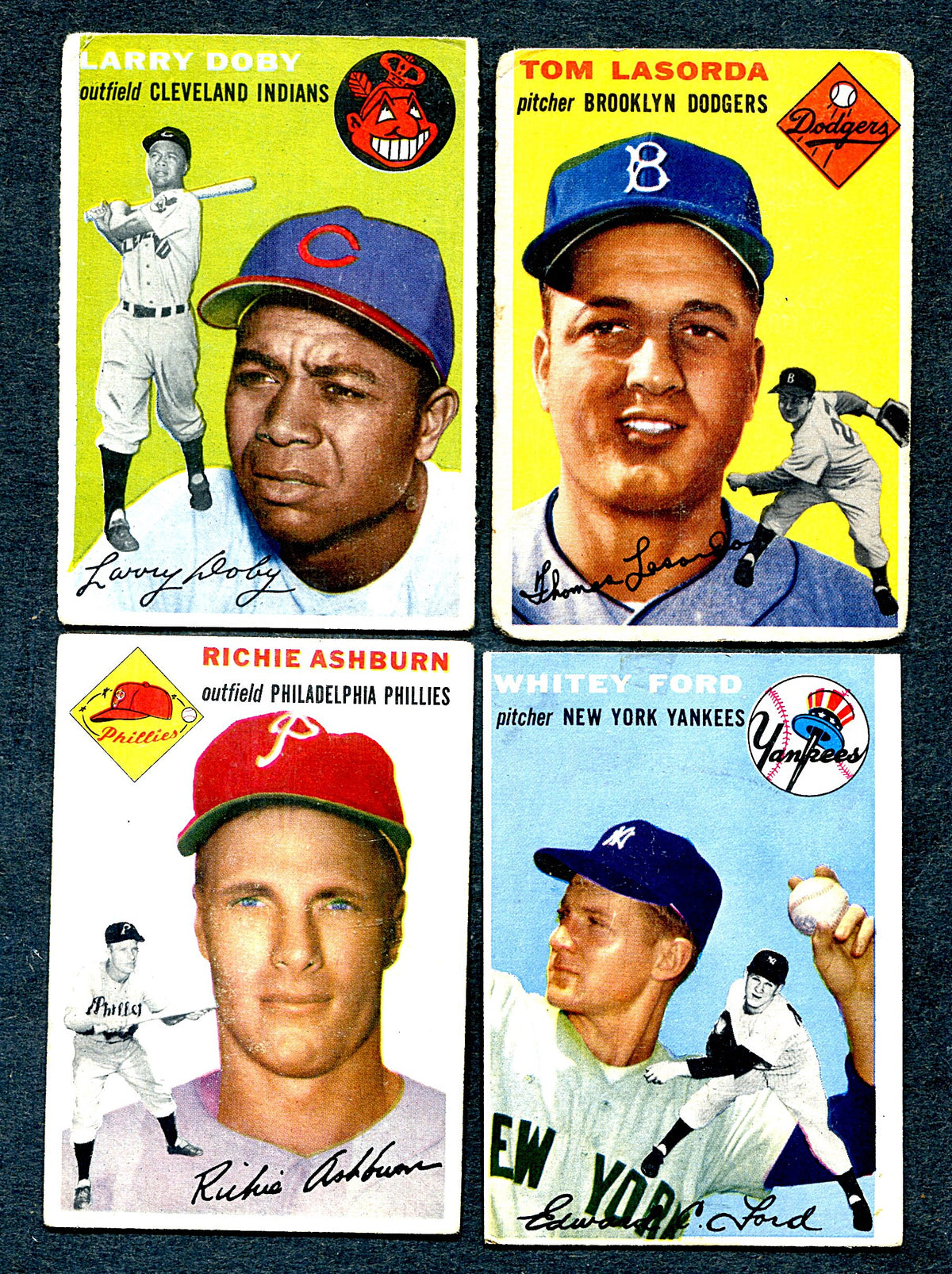 1954 Topps Baseball Complete Set Poor VG (250) (26-067)