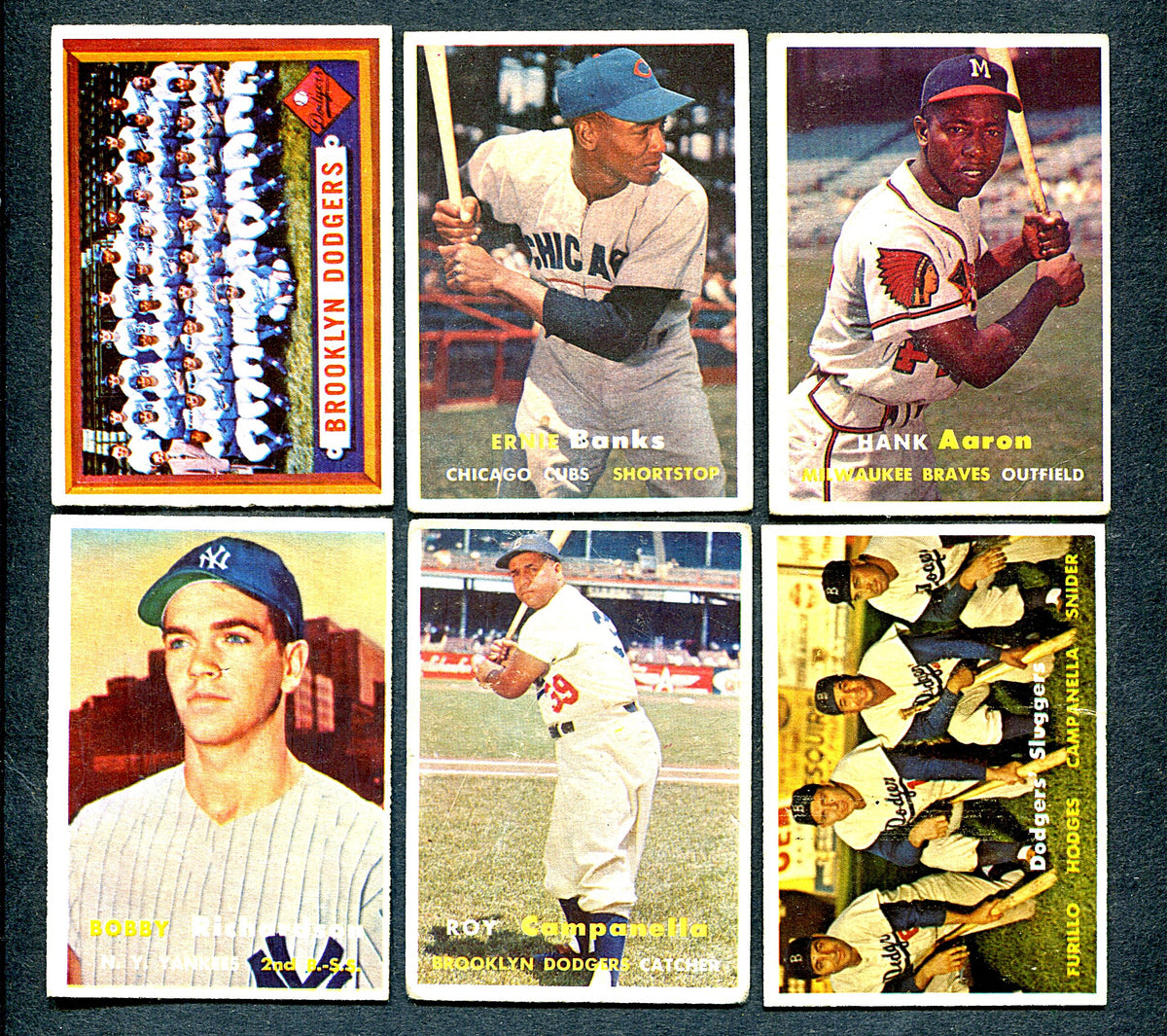 1957 Topps Baseball Complete Set Poor VG (411) (26-068)