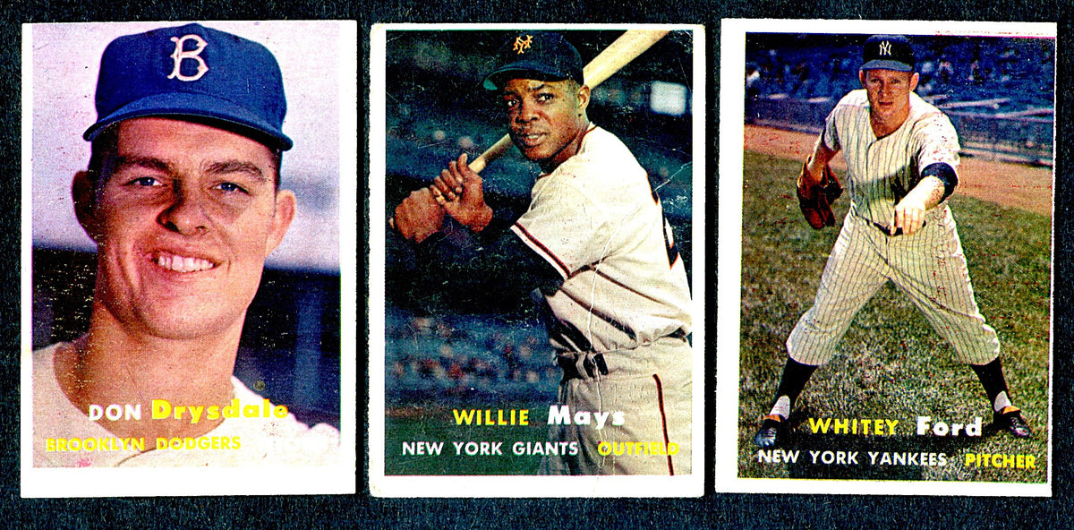 1957 Topps Baseball Complete Set Poor VG (411) (26-068)