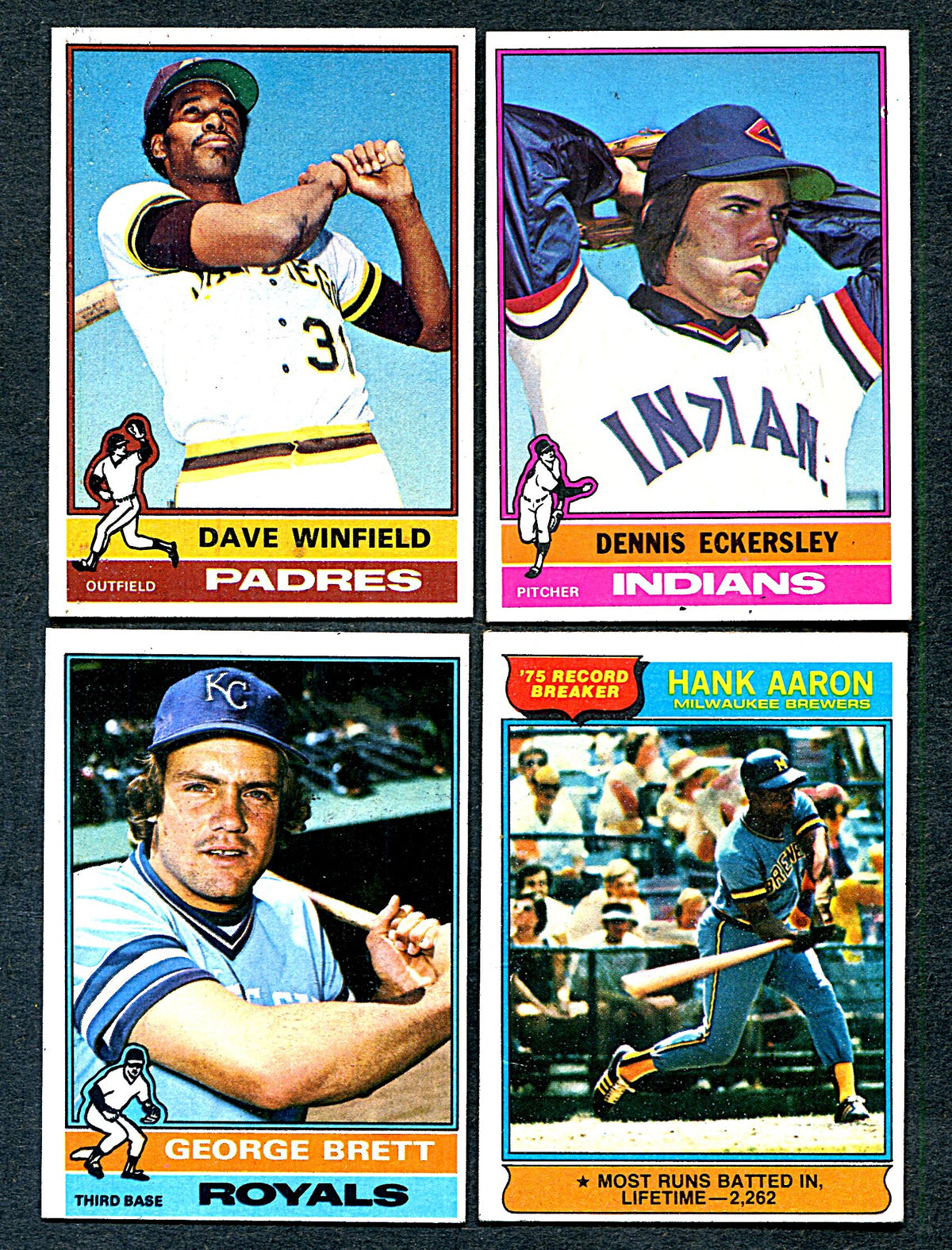 1976 Topps Baseball Complete Set (w/ Traded) (660) EX (26-073)