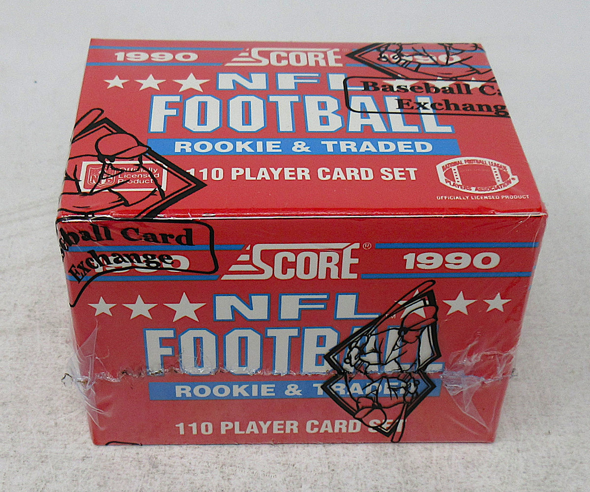 1990 Score Football Rookie & Traded Factory Set (FASC)
